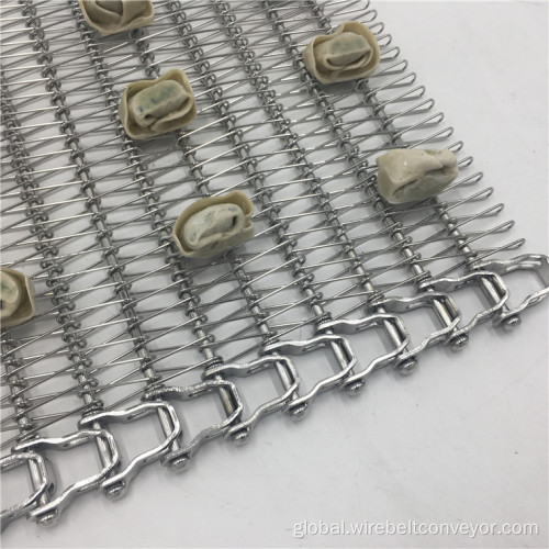 Spiral Mesh Belt Customize Food Grade Freezer Conveyor Belts For Eggs Manufactory